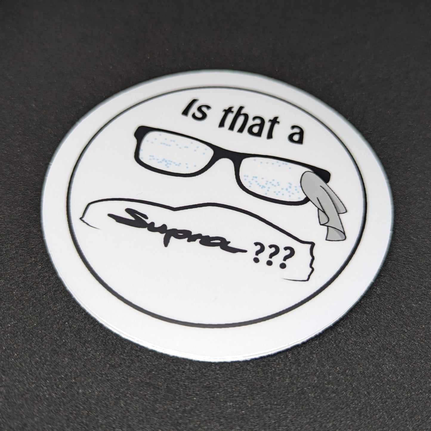 Is that a Supra??? vinyl automotive sticker outdoor car - MKV A90 A91 version